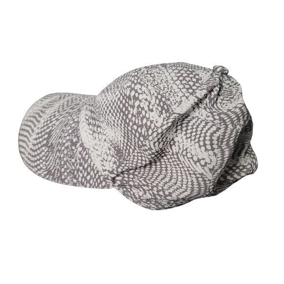 Lululemon Womens Strapback Baller Swerve Vapor Snake Print Running‎ Cap Hat - Picture 2 of 10